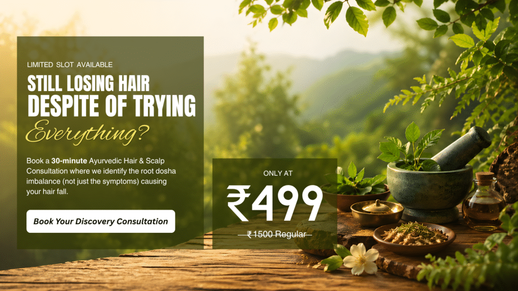 hairfall treatment Discovery Consultation Banner