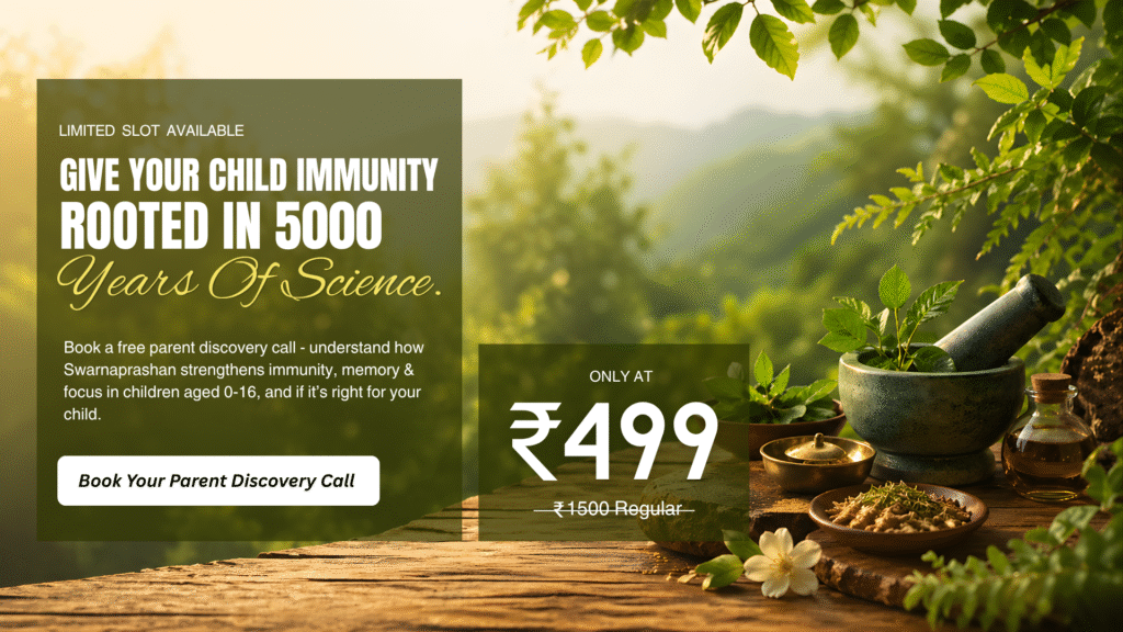 Swarnaprashna 499 Discovery Consultation Banner